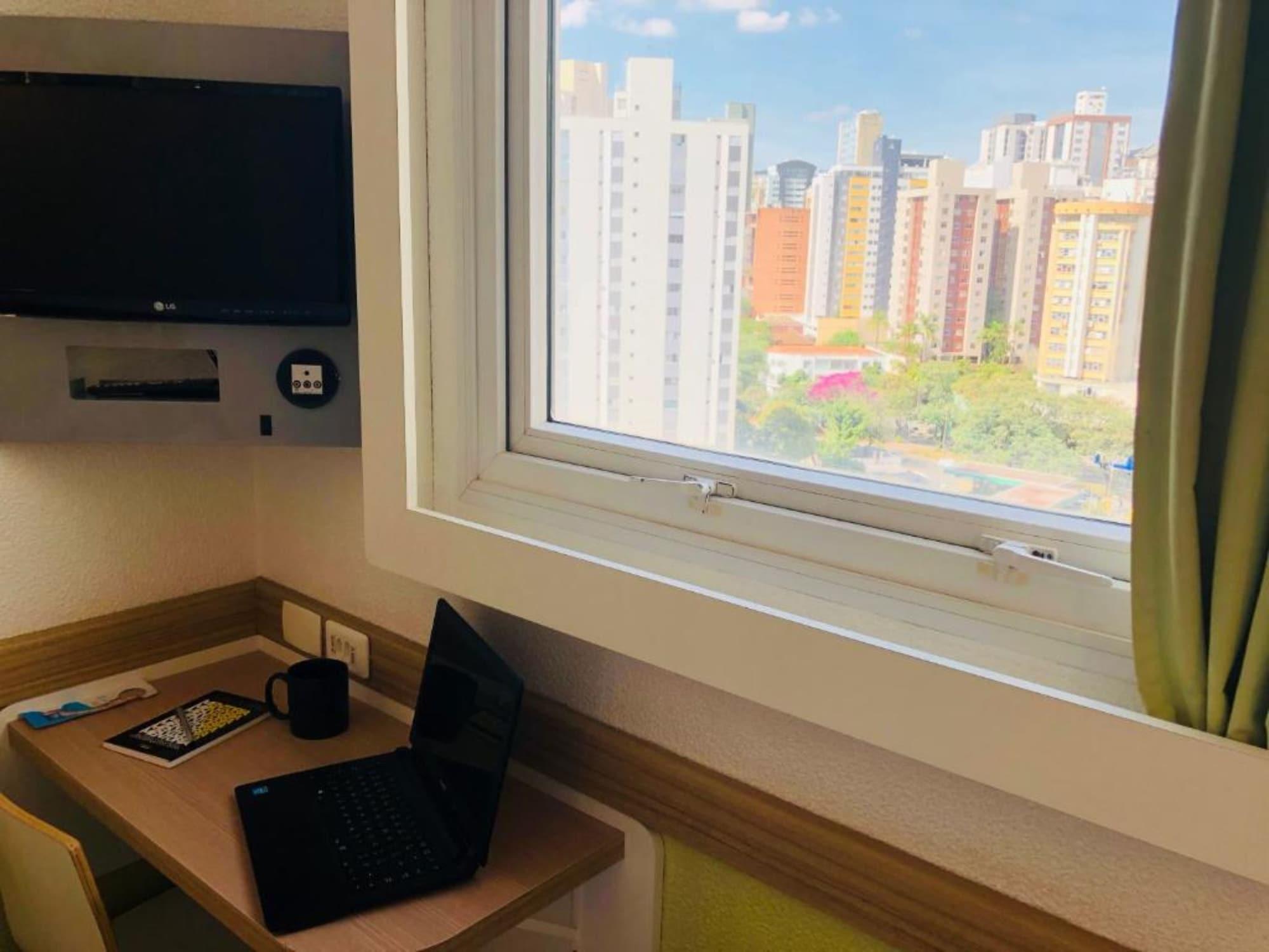 Ibis Budget Belo Horizonte Minascentro Bagian luar foto